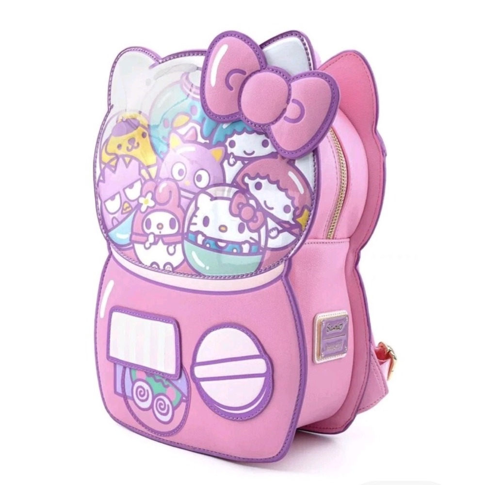Loungefly Sanrio Hello Kitty and Friends Gumball Machine Pastel Mini Backpack